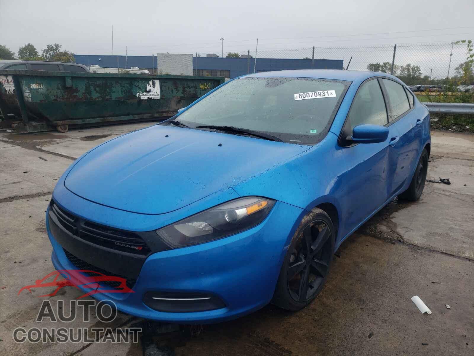 DODGE DART 2016 - 1C3CDFAA0GD529466