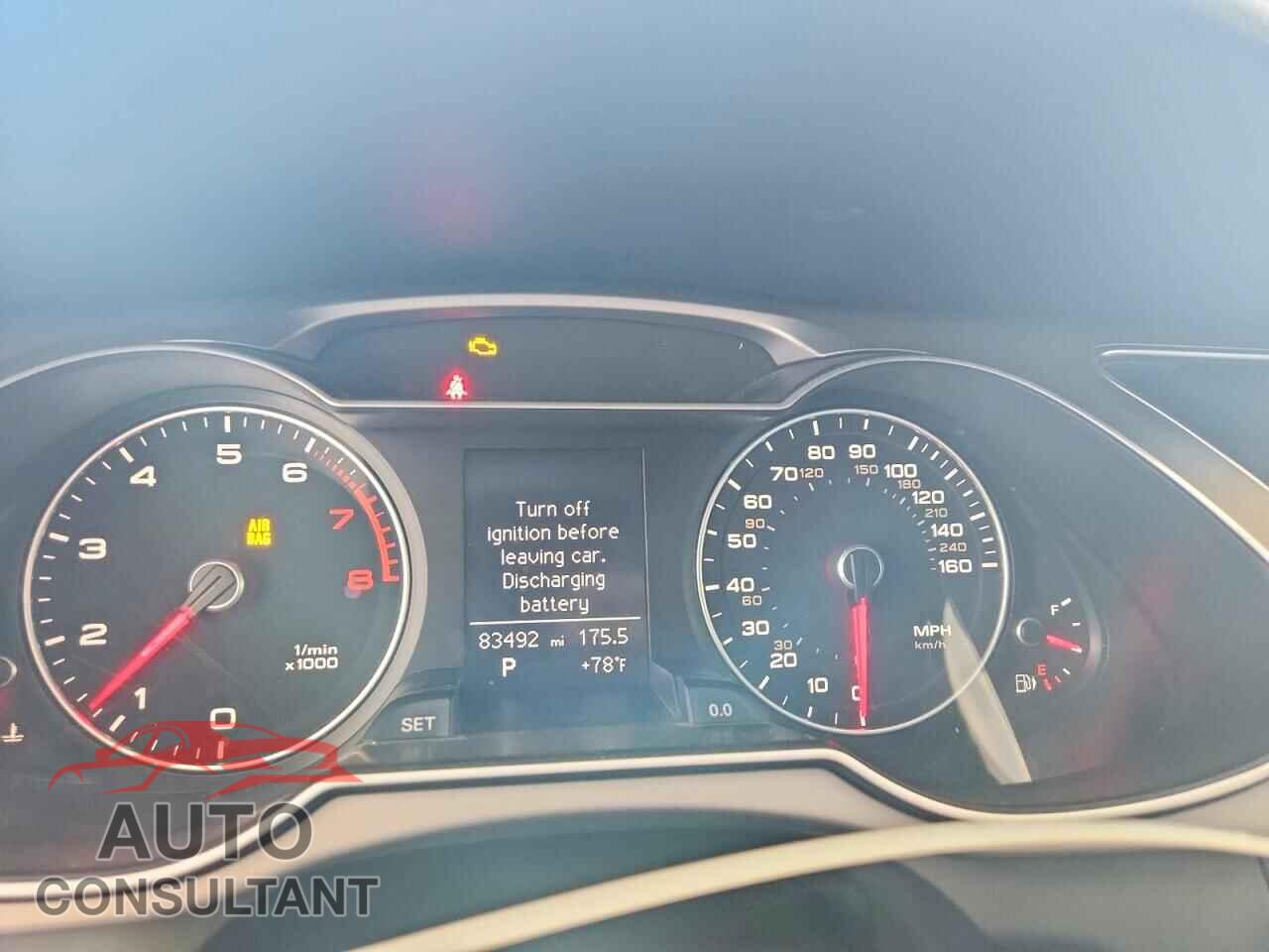 AUDI A4 2013 - WAUBFAFL3DN036608