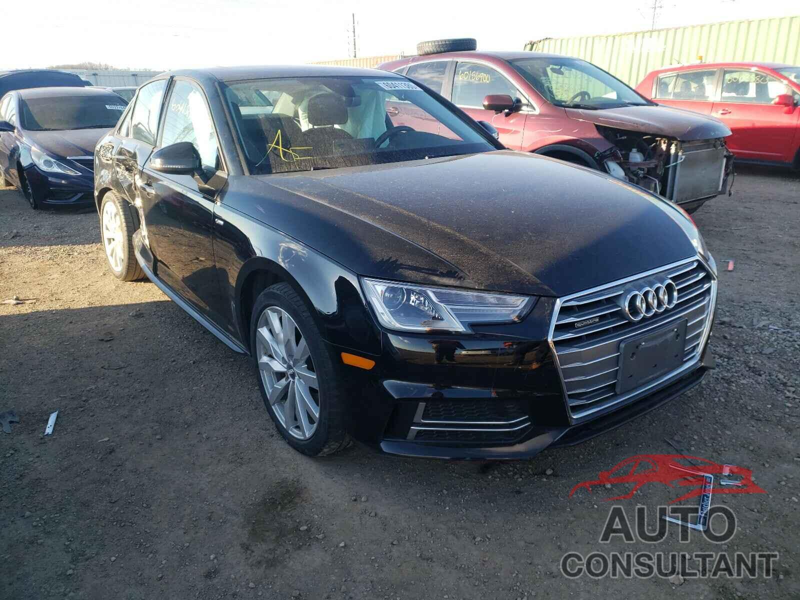 AUDI A4 2018 - WAUDNAF41JA233848