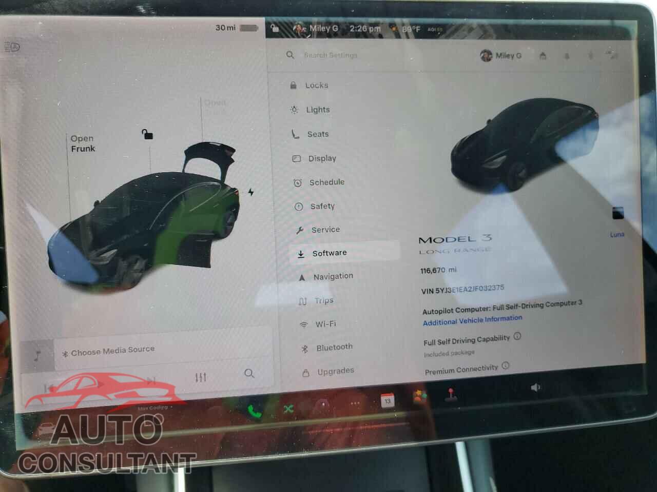 TESLA MODEL 3 2018 - 5YJ3E1EA2JF032375
