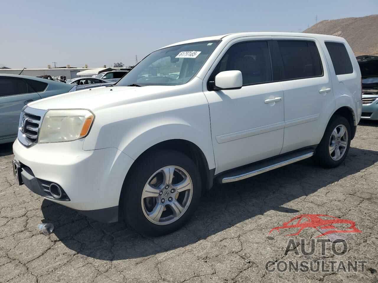HONDA PILOT 2013 - 5FNYF3H72DB003915