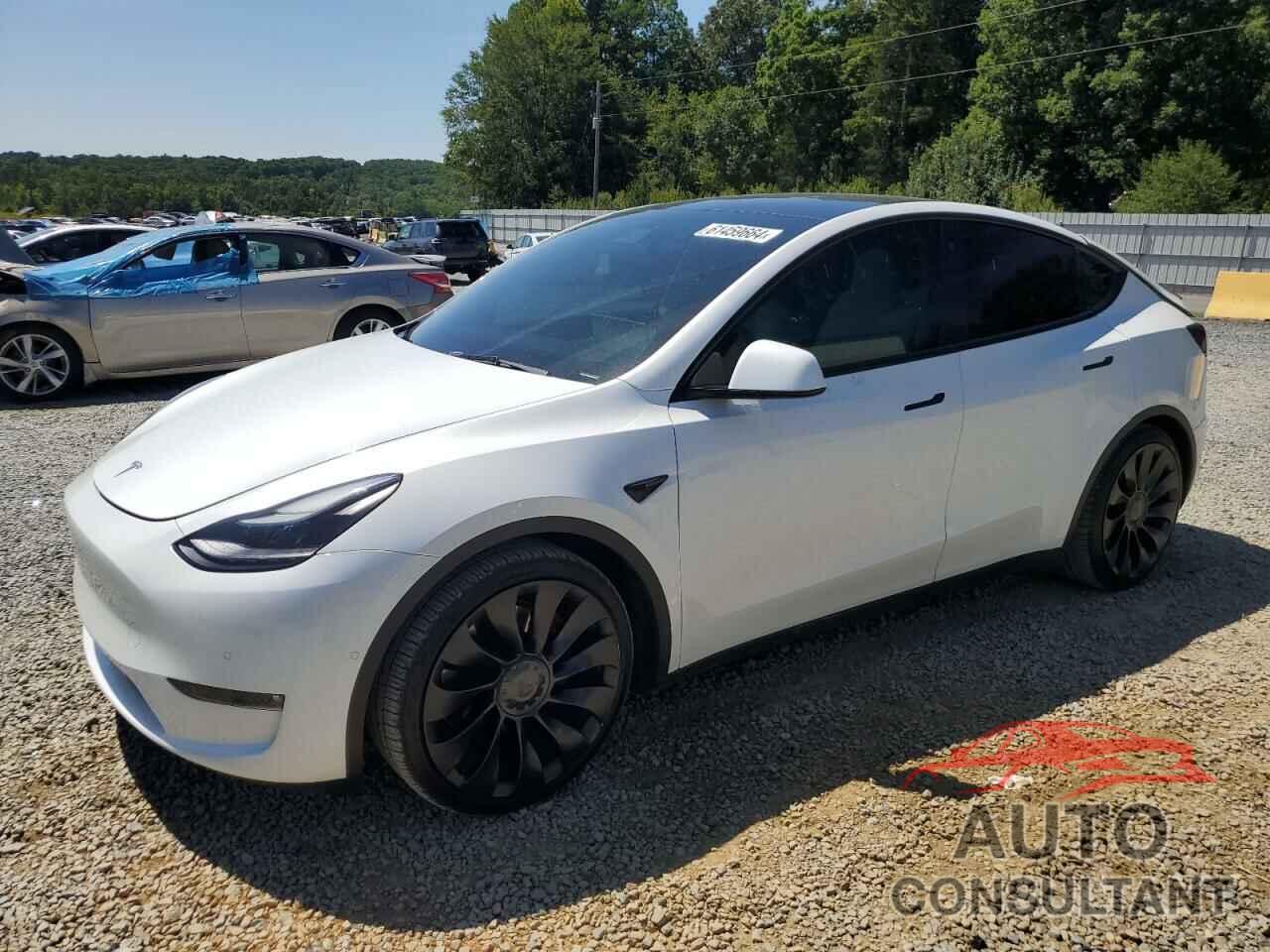 TESLA MODEL Y 2022 - 7SAYGDEF6NF457426