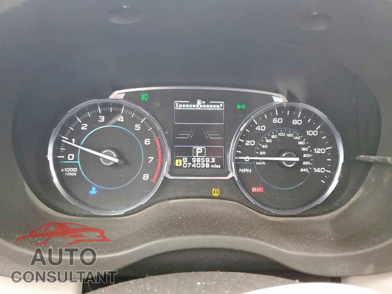 SUBARU FORESTER 2017 - JF2SJAGC8HH419434