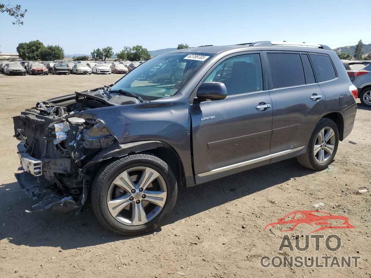 TOYOTA HIGHLANDER 2012 - 5TDYK3EH5CS076604
