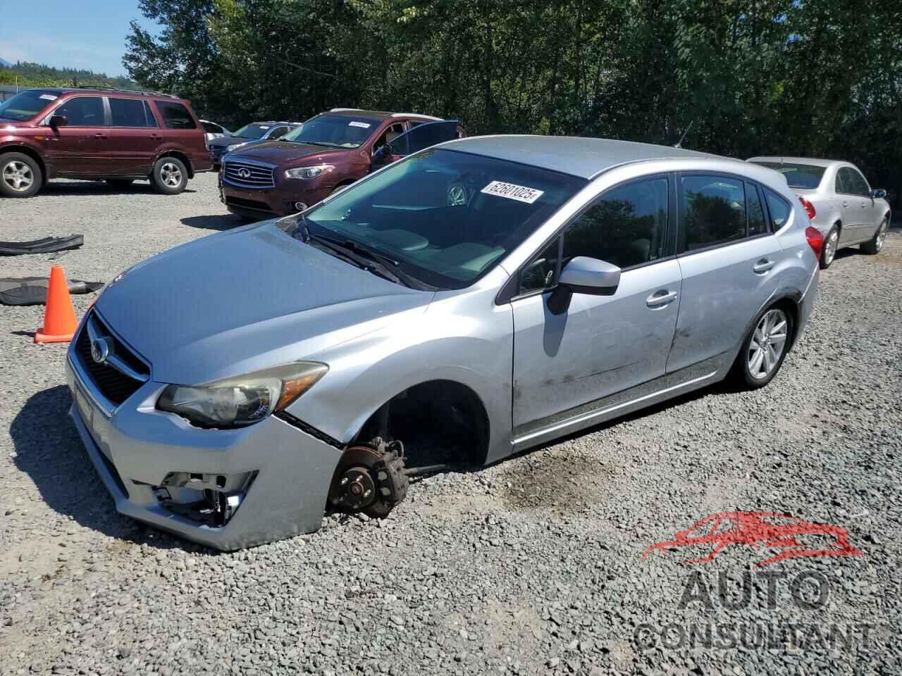 SUBARU IMPREZA 2015 - JF1GPAC68FH263661