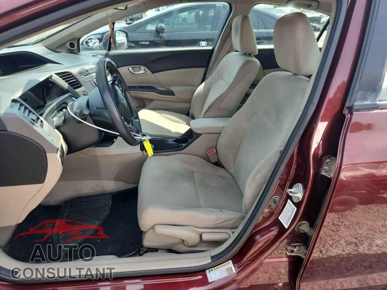 HONDA CIVIC 2012 - 19XFB2F84CE050537
