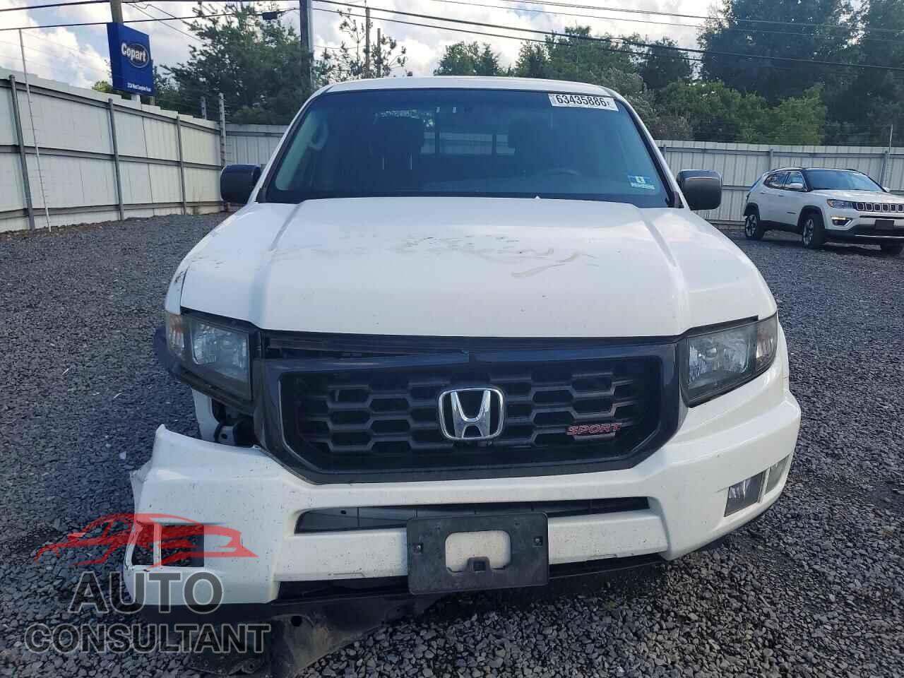 HONDA RIDGELINE 2012 - 5FPYK1F7XCB001743