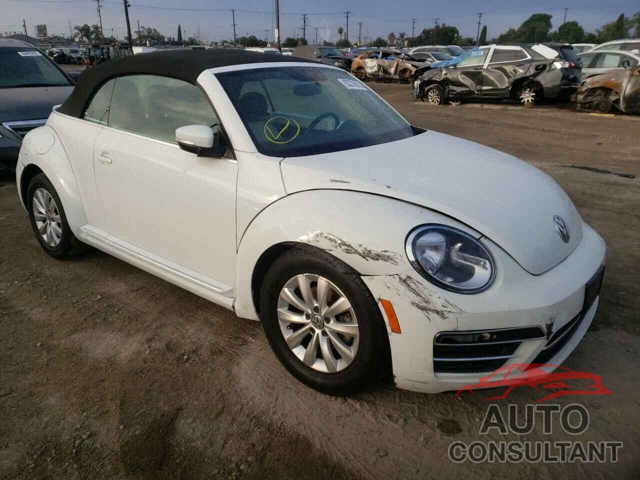 VOLKSWAGEN BEETLE 2019 - 3VW5DAAT2KM503860