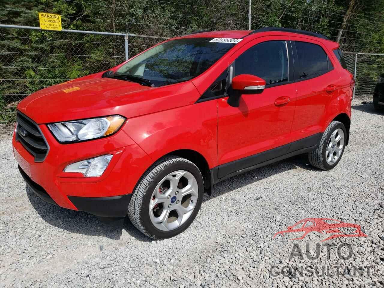 FORD ECOSPORT 2022 - MAJ6S3GL4NC458626