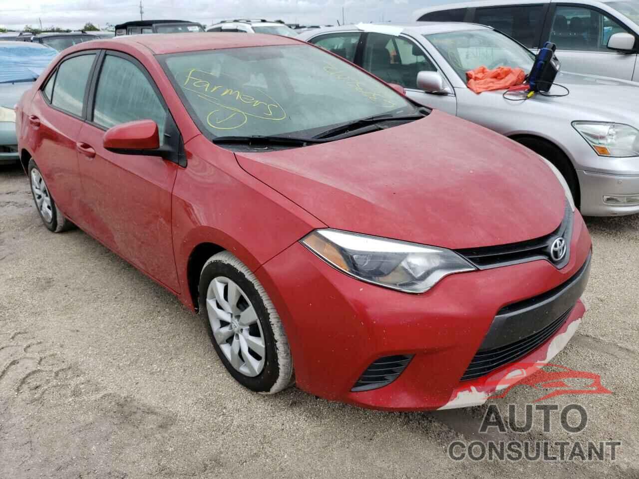 TOYOTA COROLLA 2016 - 2T1BURHE8GC570054
