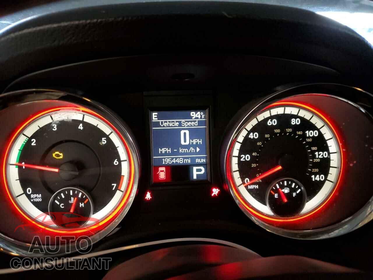 DODGE DURANGO 2012 - 1C4RDHAG9CC257859