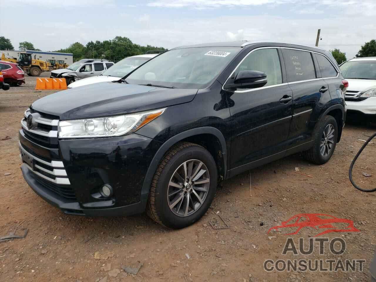 TOYOTA HIGHLANDER 2019 - 5TDJZRFH0KS920707