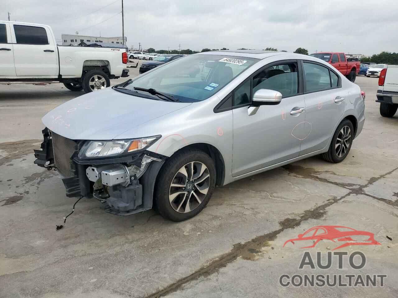 HONDA CIVIC 2014 - 2HGFB2F87EH539541