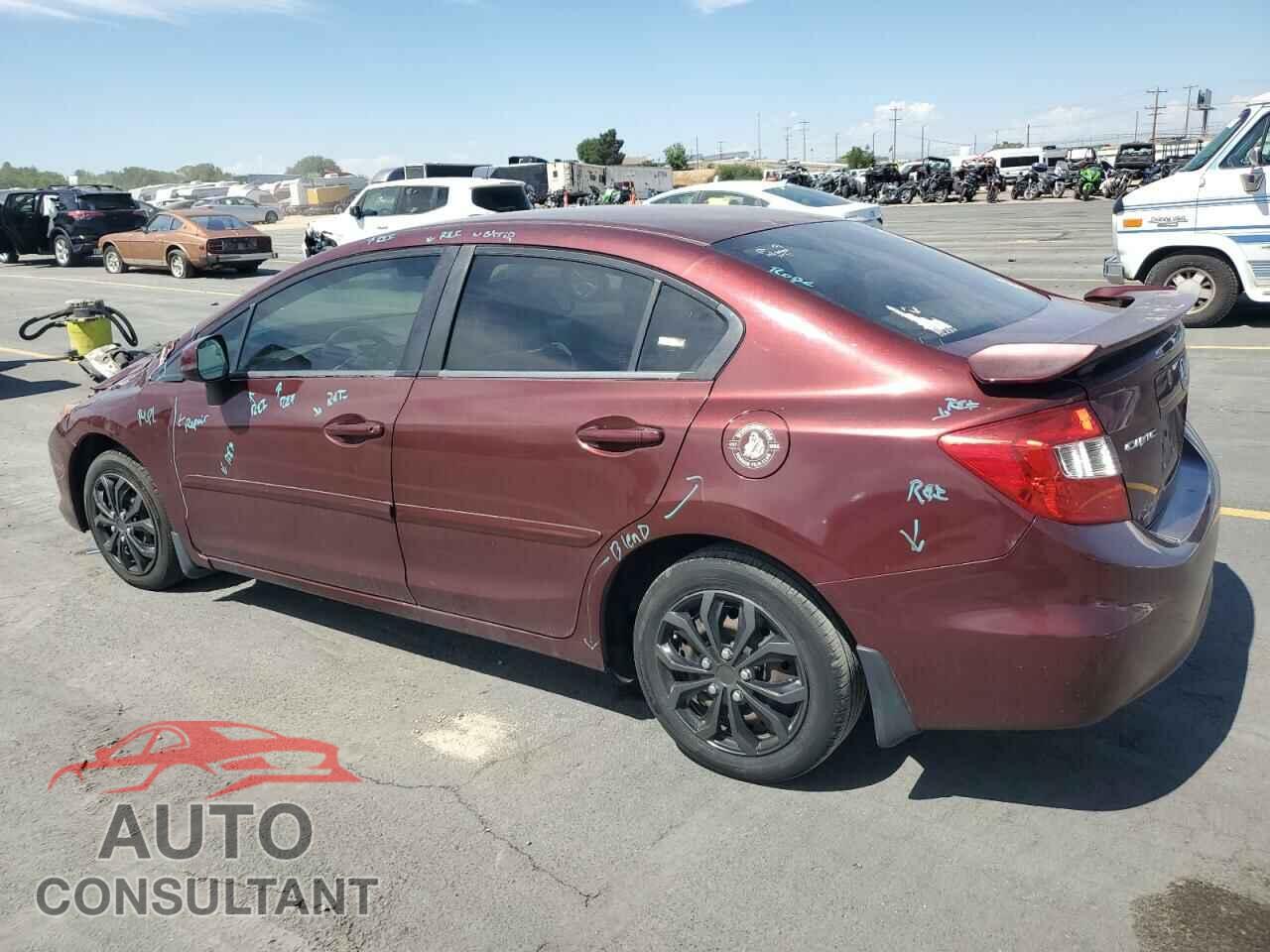 HONDA CIVIC 2012 - 2HGFB2F50CH571900