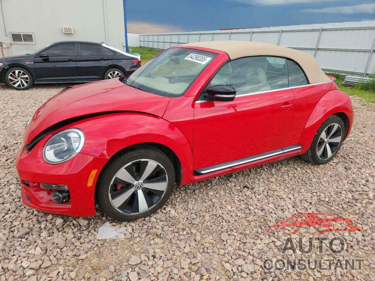 VOLKSWAGEN BEETLE 2013 - 3VW8S7ATXDM827888