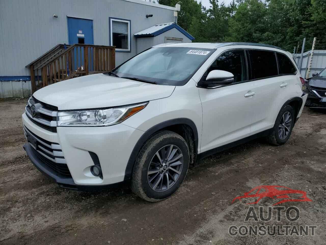 TOYOTA HIGHLANDER 2019 - 5TDJZRFH6KS605314