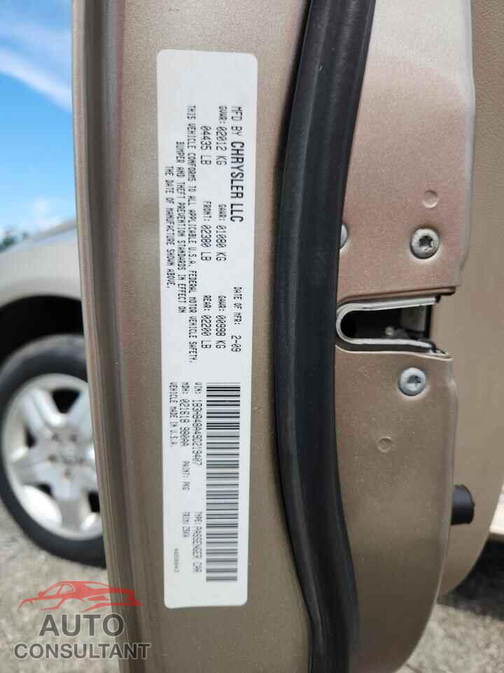 DODGE CALIBER 2009 - 1B3HB48A49D219407