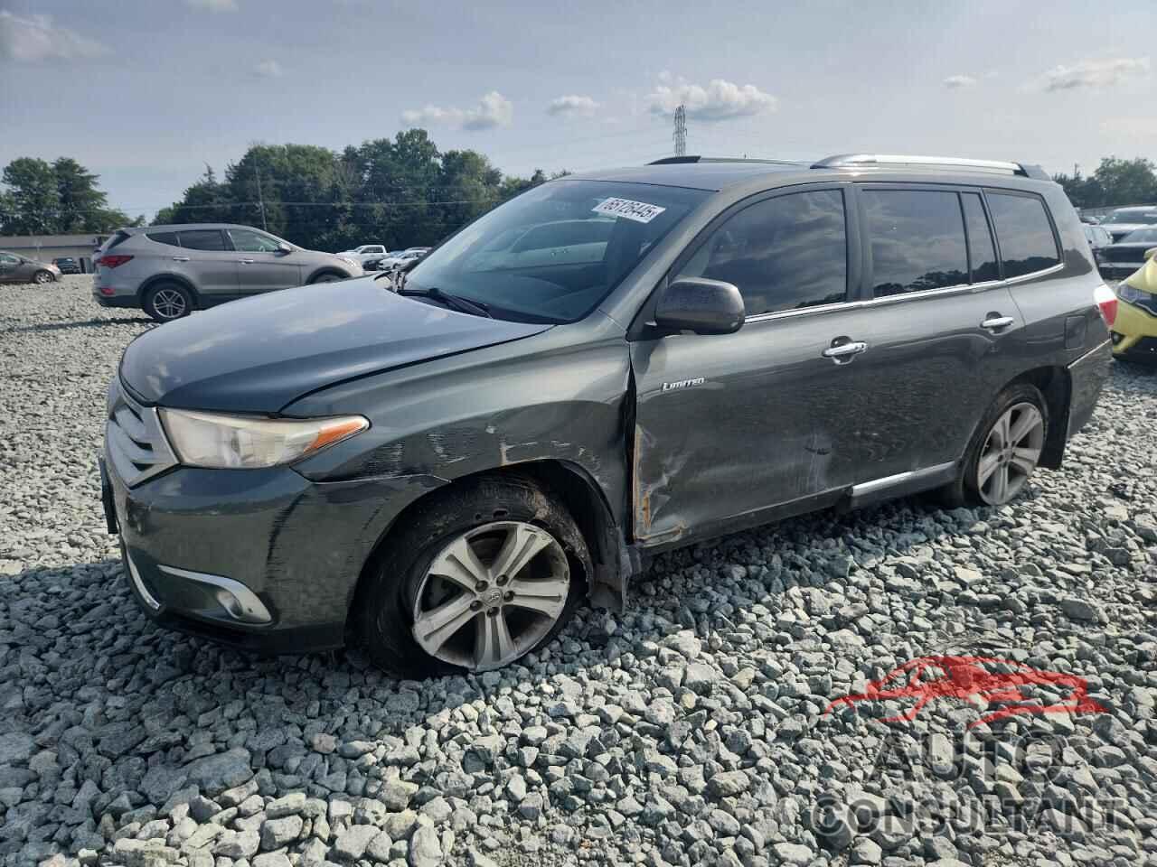 TOYOTA HIGHLANDER 2013 - 5TDYK3EH3DS095640