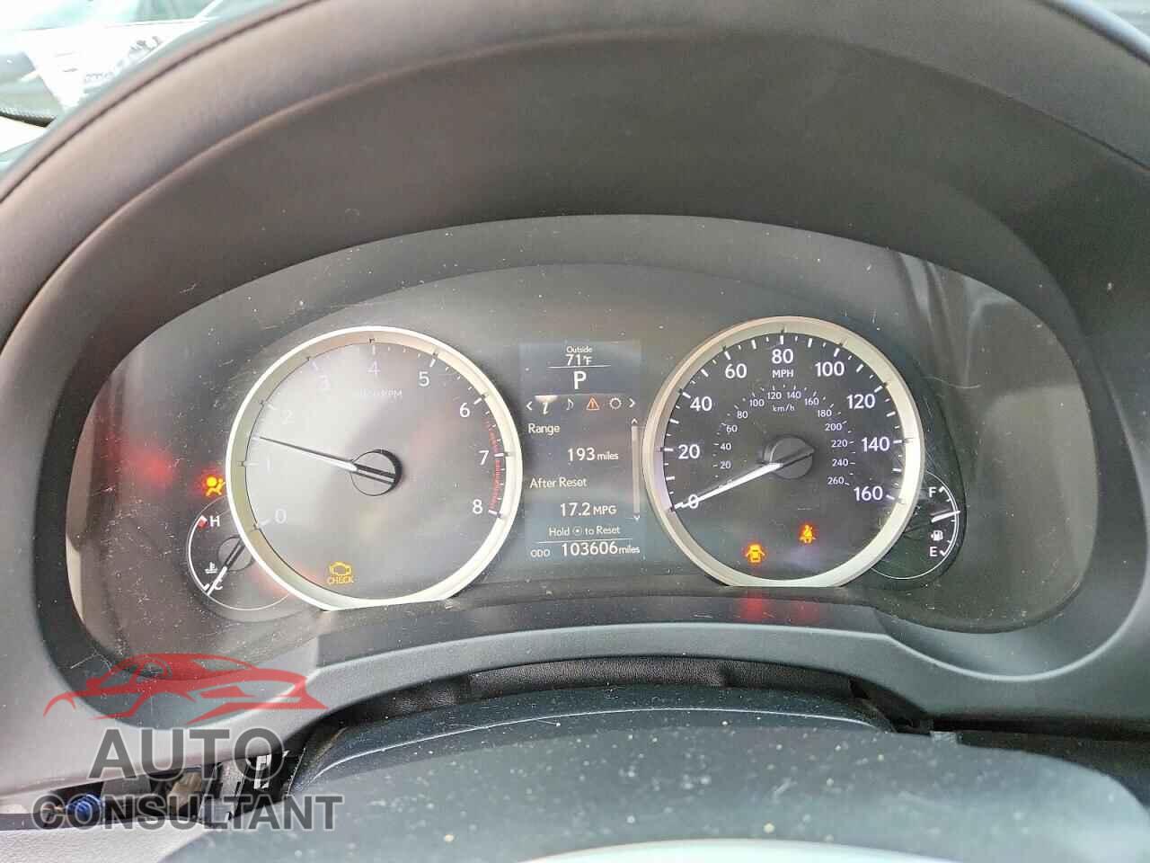 LEXUS IS 2014 - JTHCF1D26E5000963
