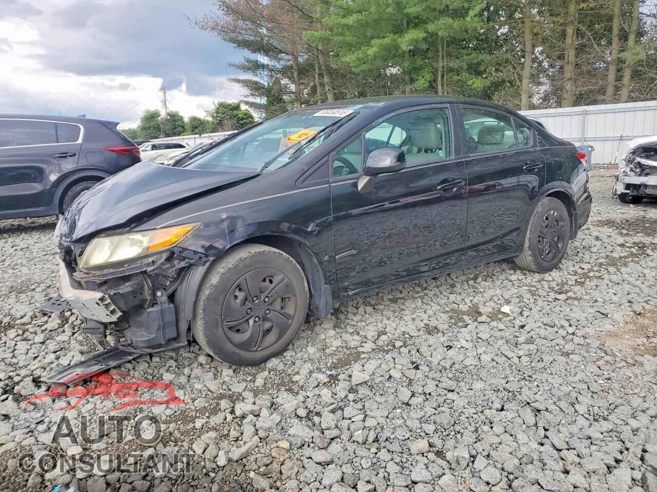 HONDA CIVIC 2013 - 19XFB2F59DE276533