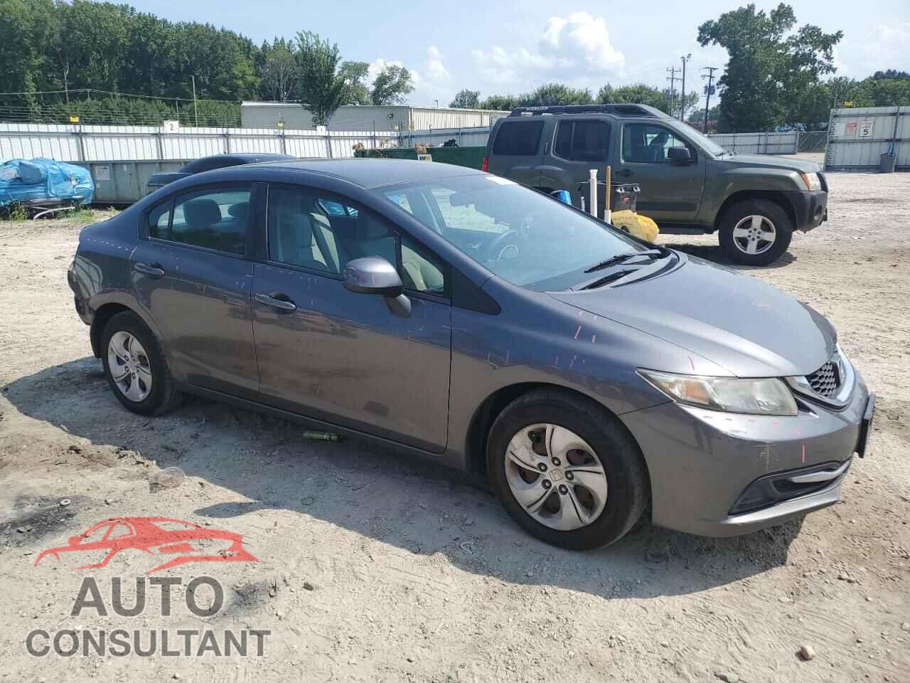 HONDA CIVIC 2013 - 2HGFB2F51DH598556