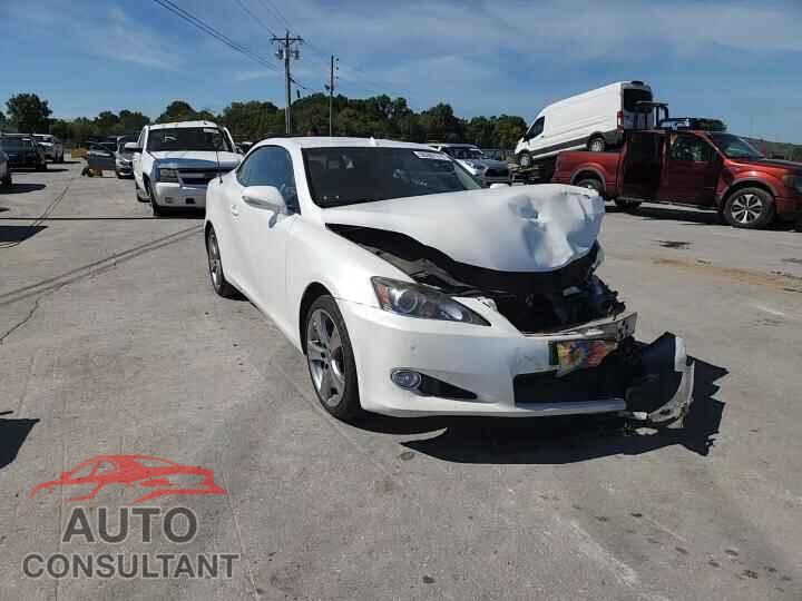 LEXUS IS 2013 - JTHFF2C29D2528761