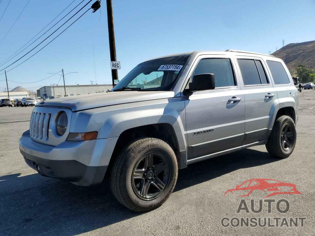 JEEP PATRIOT 2017 - 1C4NJRFB6HD195588