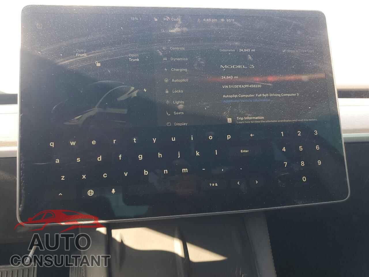 TESLA MODEL 3 2023 - 5YJ3E1EA1PF458230