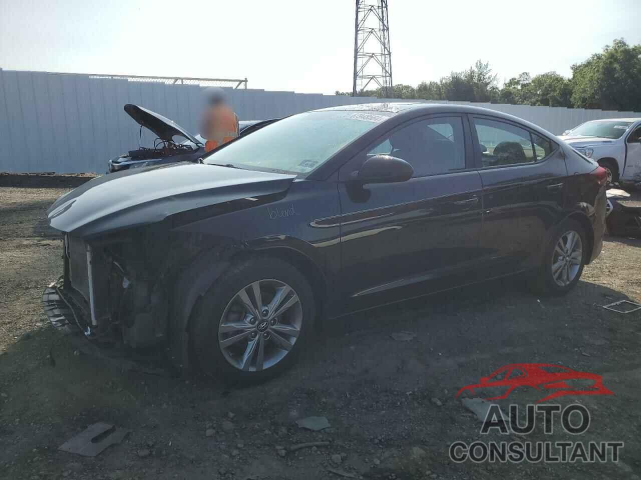 HYUNDAI ELANTRA 2017 - KMHD84LF0HU427163