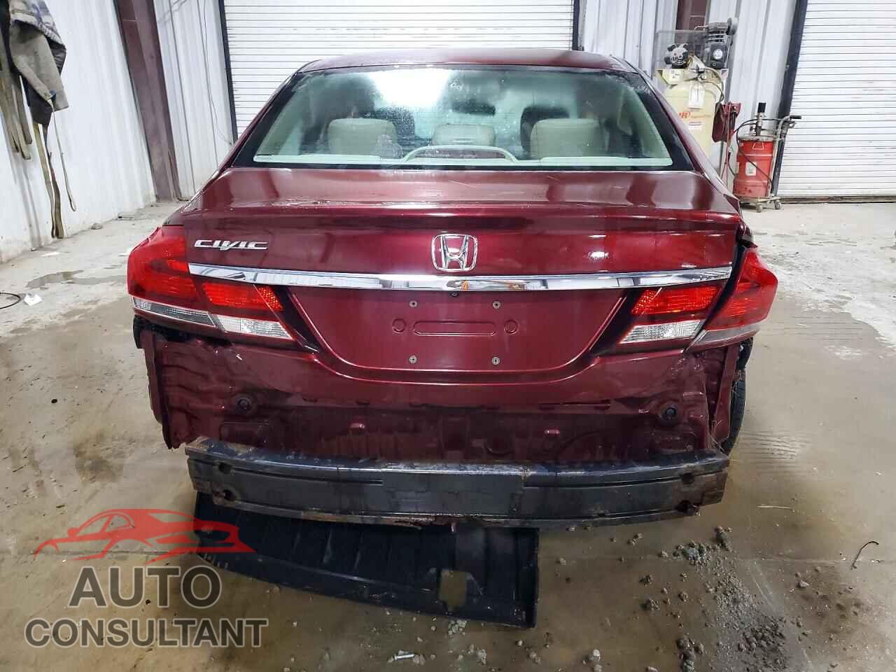 HONDA CIVIC 2013 - 19XFB2F99DE267737