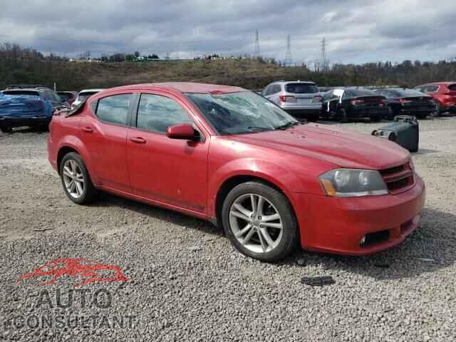 DODGE AVENGER 2013 - 1C3CDZCB5DN519545