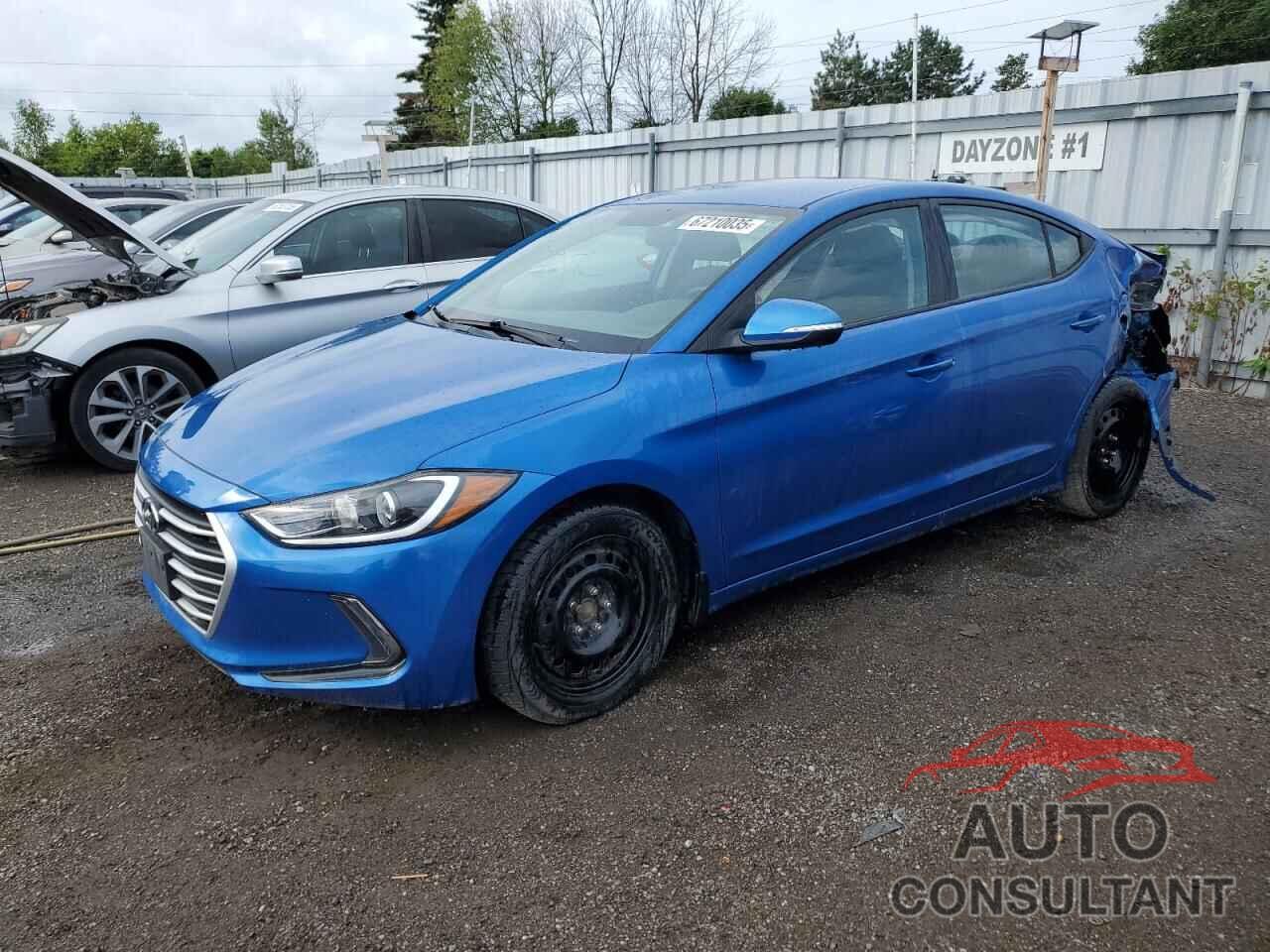 HYUNDAI ELANTRA 2018 - KMHD84LFXJU596502