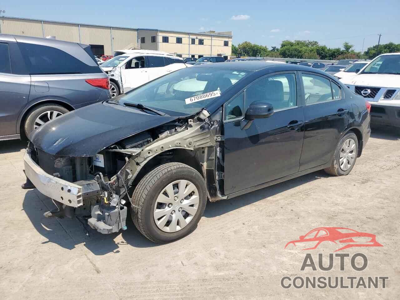 HONDA CIVIC 2012 - 19XFB2F53CE105193