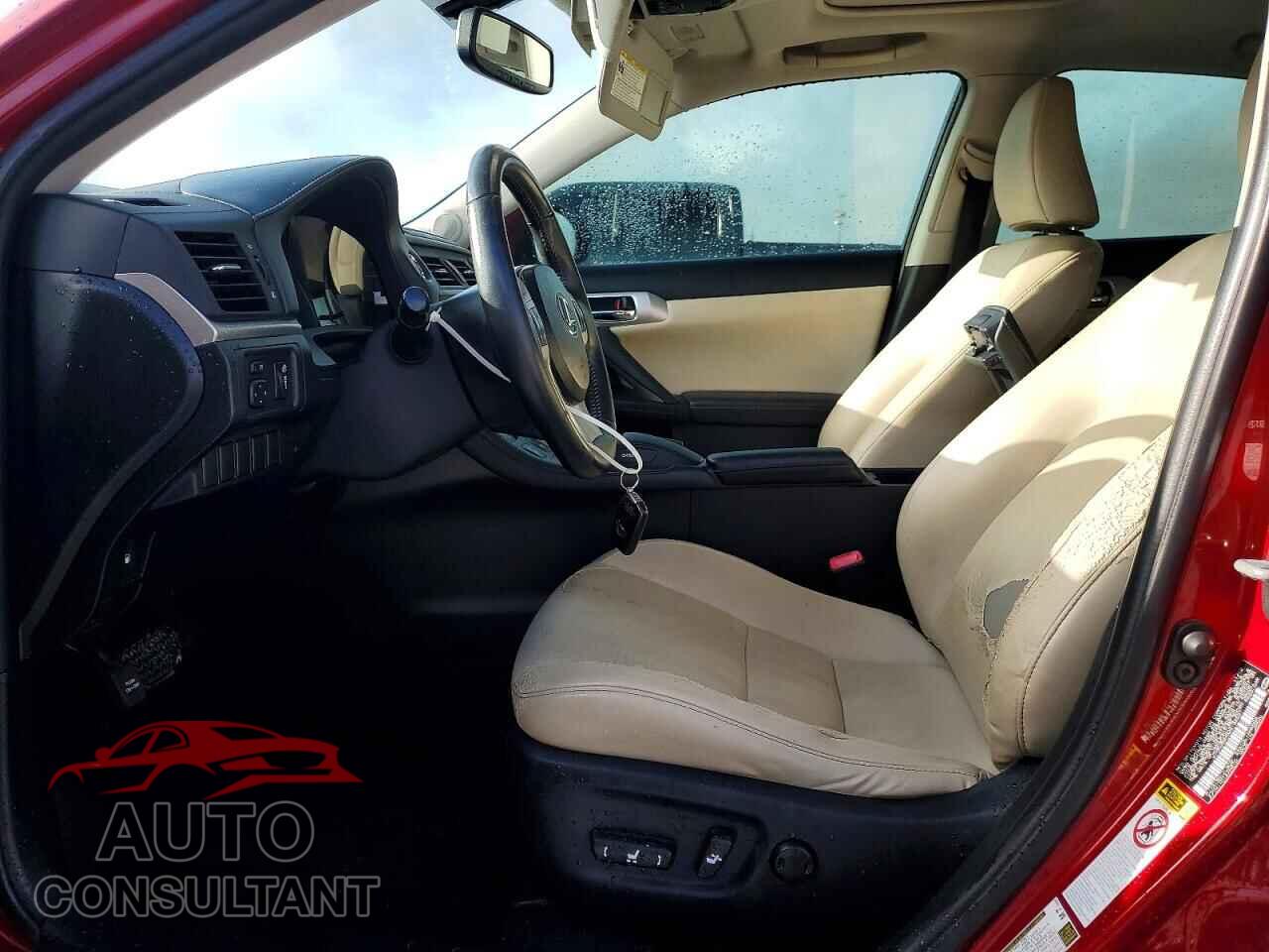 LEXUS CT 200 2013 - JTHKD5BH5D2132631