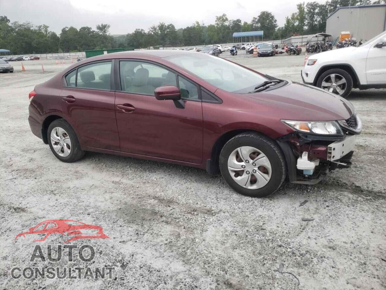HONDA CIVIC 2014 - 19XFB2F54EE075267