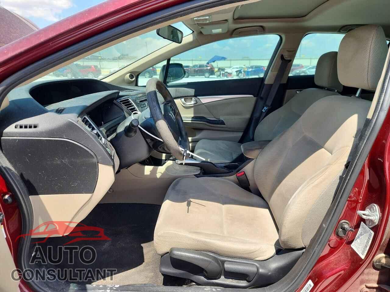 HONDA CIVIC 2013 - 2HGFB2F86DH541778