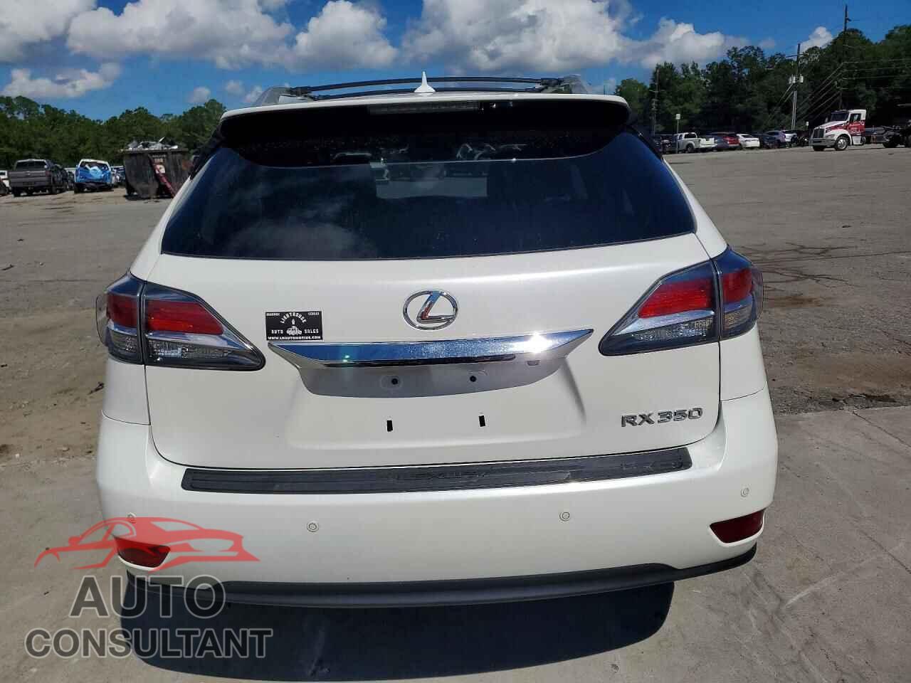 LEXUS RX350 2013 - 2T2ZK1BA4DC106357