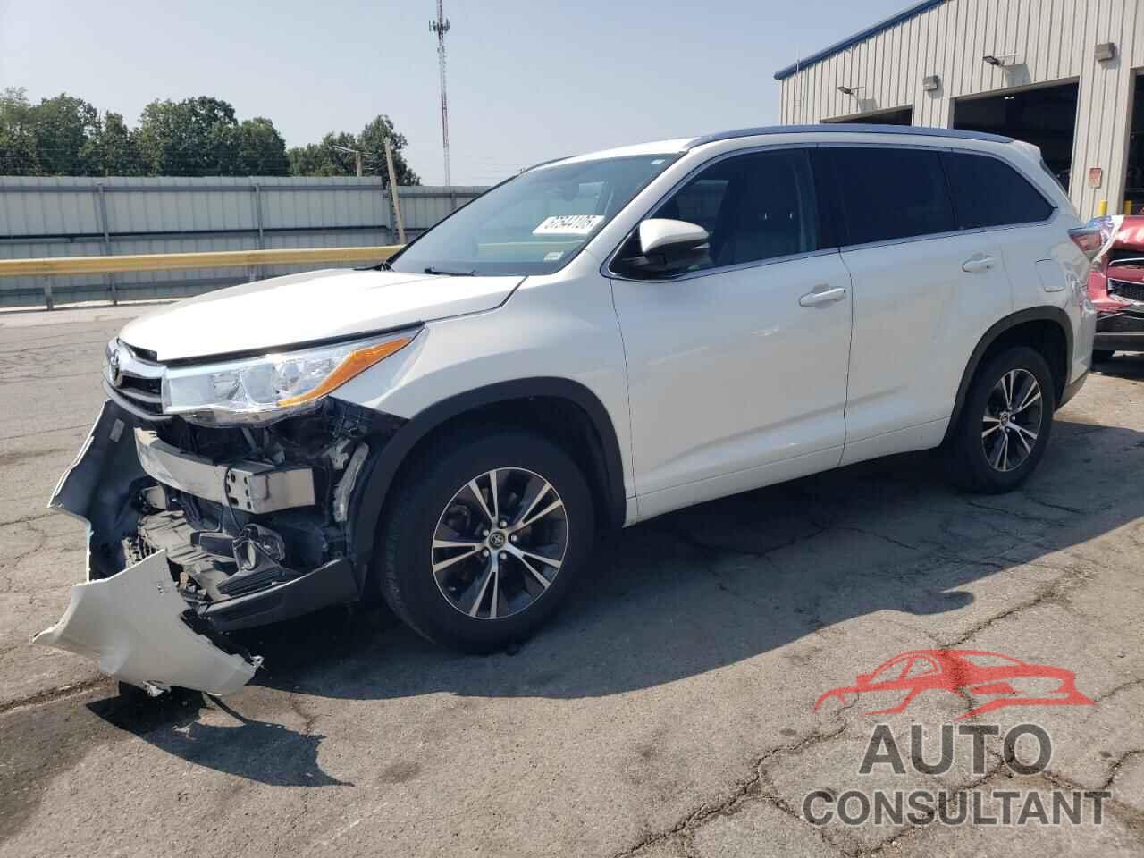 TOYOTA HIGHLANDER 2016 - 5TDKKRFH1GS140425