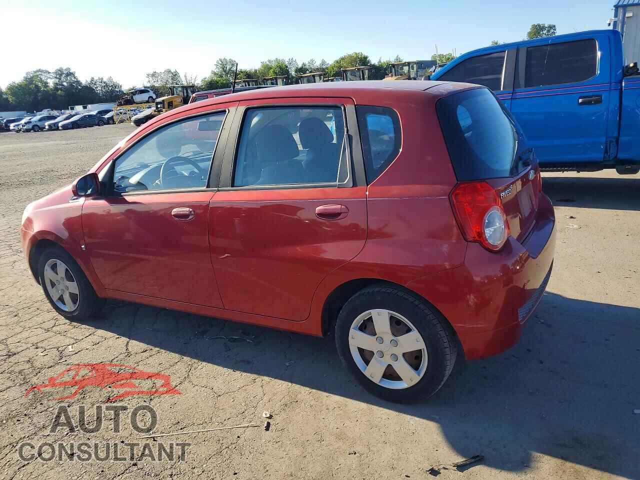 CHEVROLET AVEO 2009 - KL1TD66E89B321672