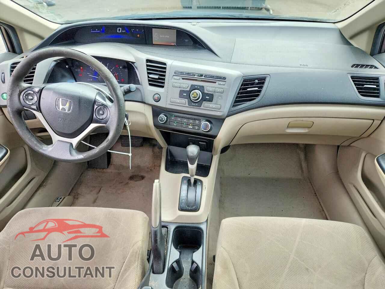 HONDA CIVIC 2012 - 2HGFB2F51CH537383