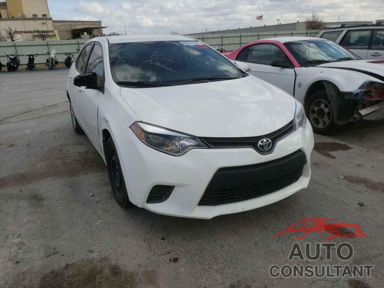 TOYOTA COROLLA 2016 - 5YFBURHE8GP542593