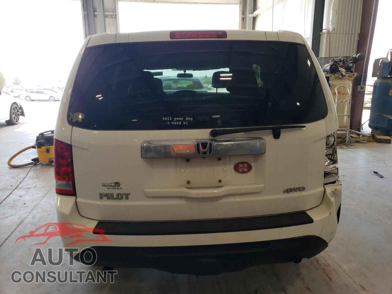 HONDA PILOT 2014 - 5FNYF4H21EB029384