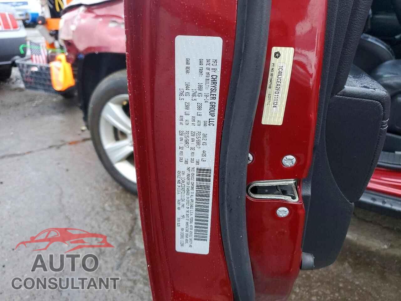 JEEP COMPASS 2015 - 1C4NJCEA2FD111124