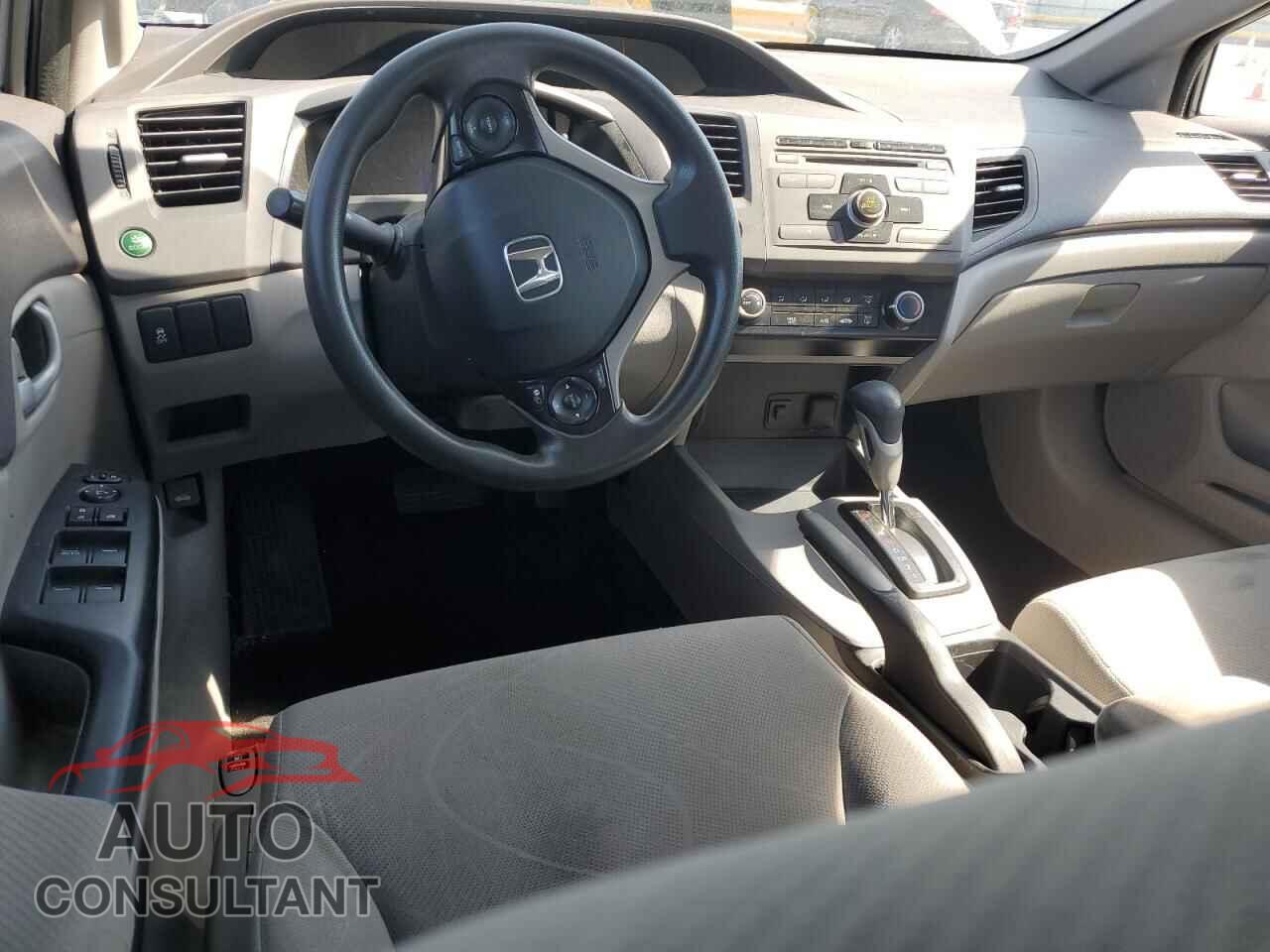 HONDA CIVIC 2012 - 19XFB2F50CE087123