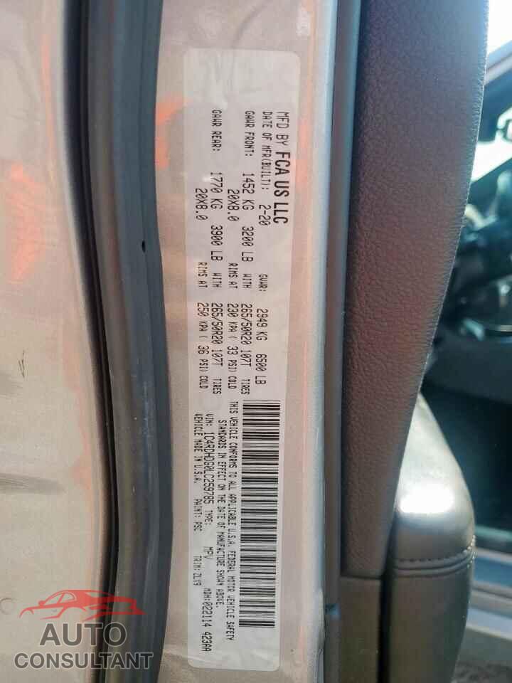 DODGE DURANGO 2020 - 1C4RDHDG0LC259785