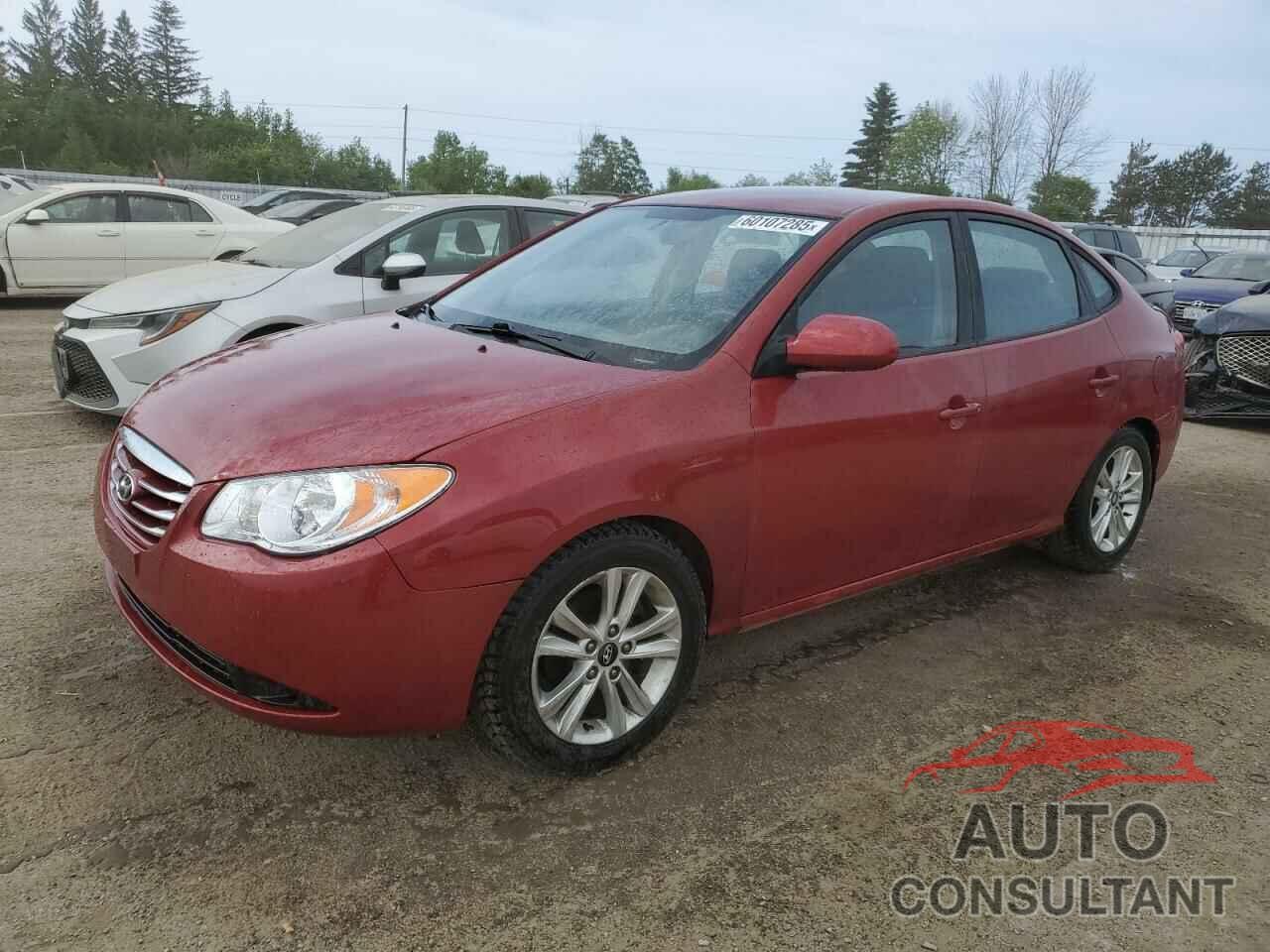 HYUNDAI ELANTRA 2010 - KMHDU4BD1AU986500