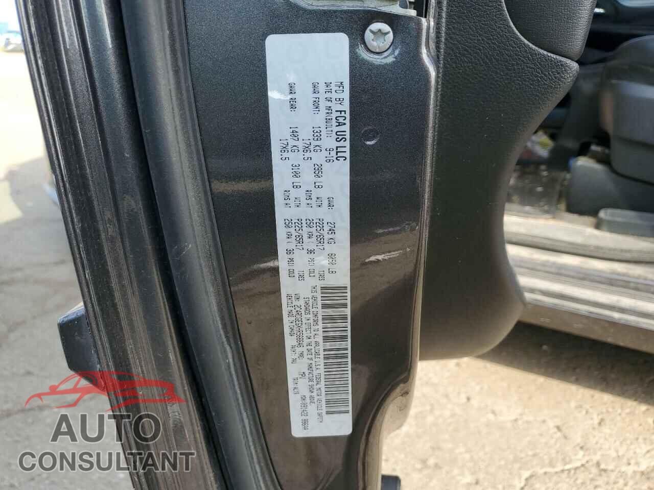 DODGE CARAVAN 2017 - 2C4RDGEGXHR566646