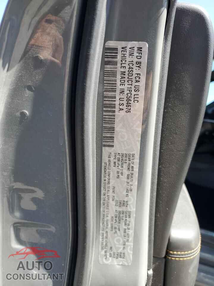 DODGE DURANGO 2023 - 1C4SDJCT1PC564676