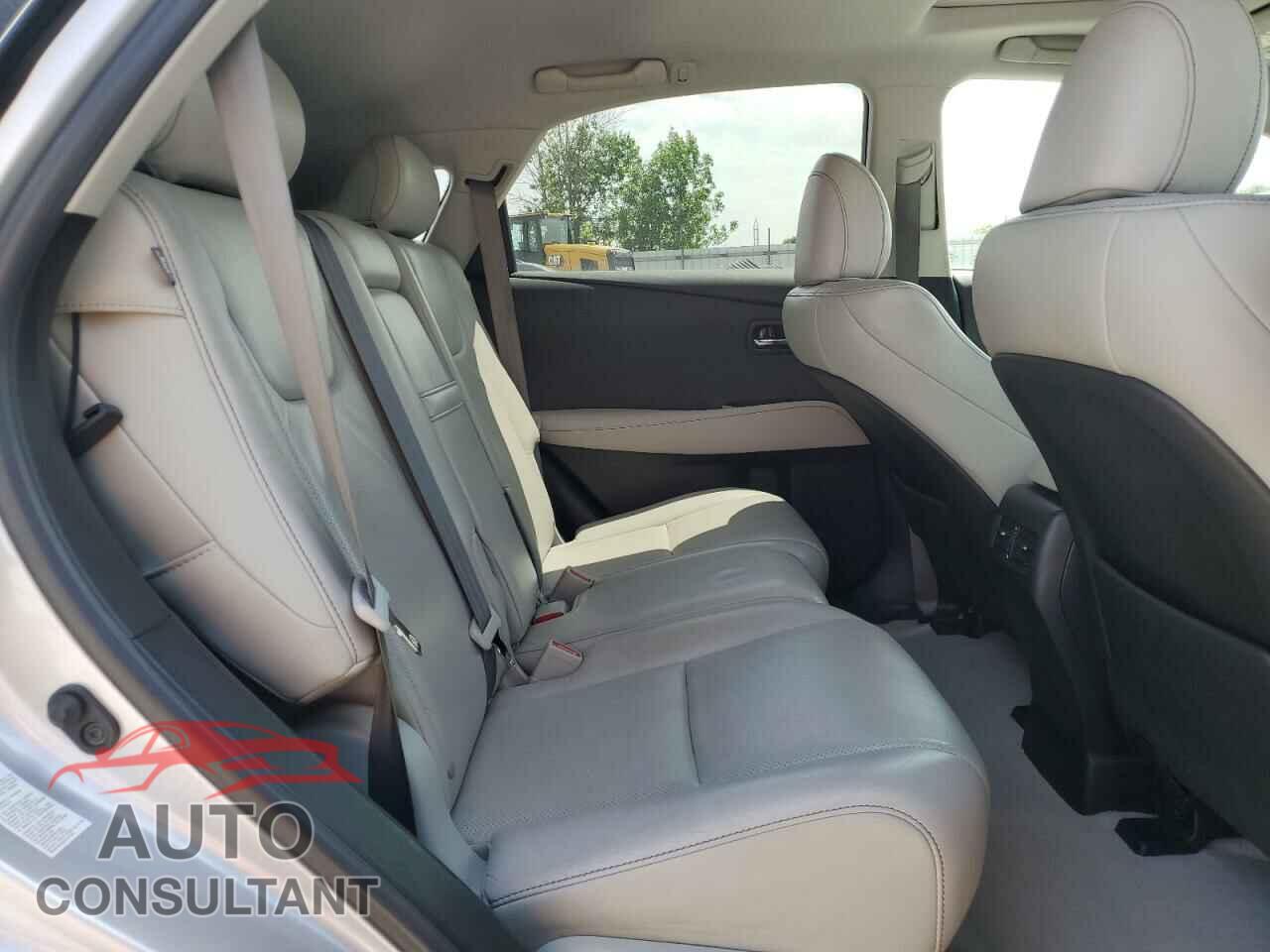LEXUS RX350 2013 - 2T2BK1BA2DC199378