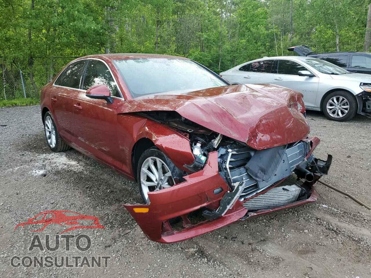 AUDI A4 2017 - WAUHMAF48HN031497